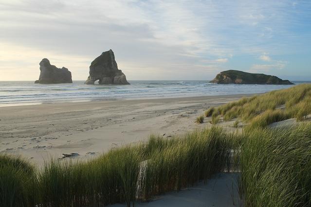 Wharariki Beach